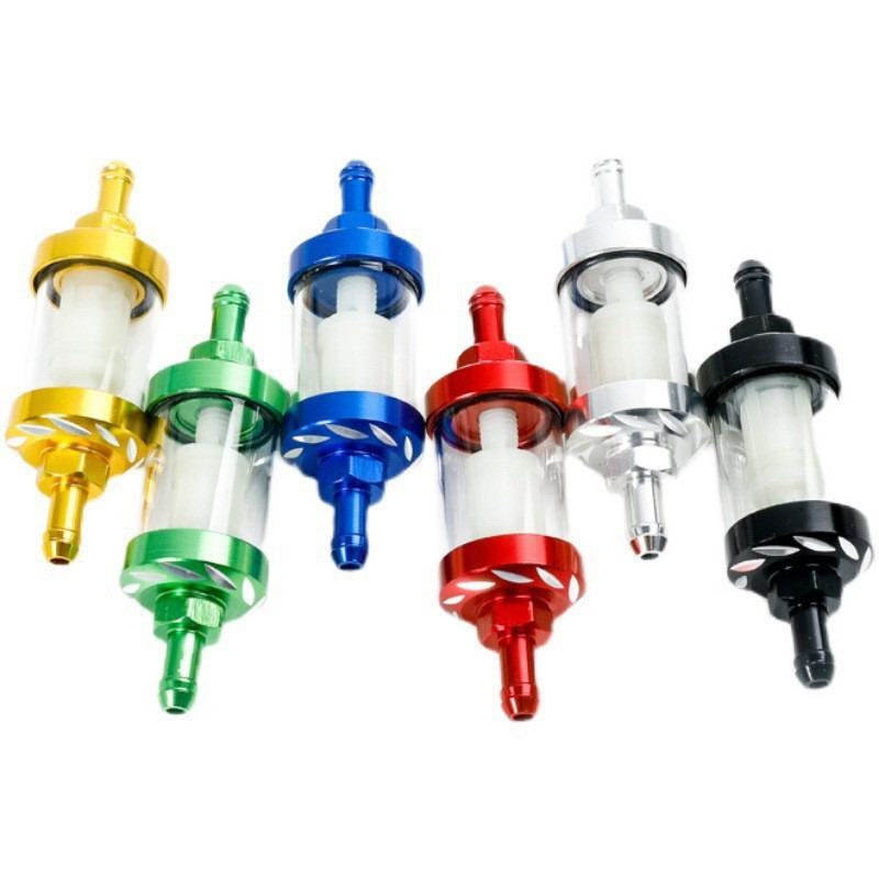 1Pc Large Universal Gasoline/Diesel Fuel Filter For Inline Fuel Lines For Rvs Garden Machinery Scooters Motorcycles Cars