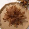 Feather Artificial Flower for Brooch 17cm Large Fake Flower for Pin  Anniversary
