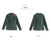 Ethnic Style Retro German Velvet Women's Sweatshirt, 2024 Autumn/Winter, Loose Stitching Pullover, Warm Base Layer