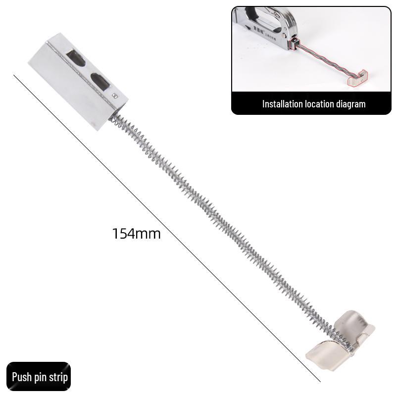 Multi-Purpose Manual Nail Gun: U-Shaped, T-Shaped, Horse Staples - Woodworking & Pneumatic Stapler Tool