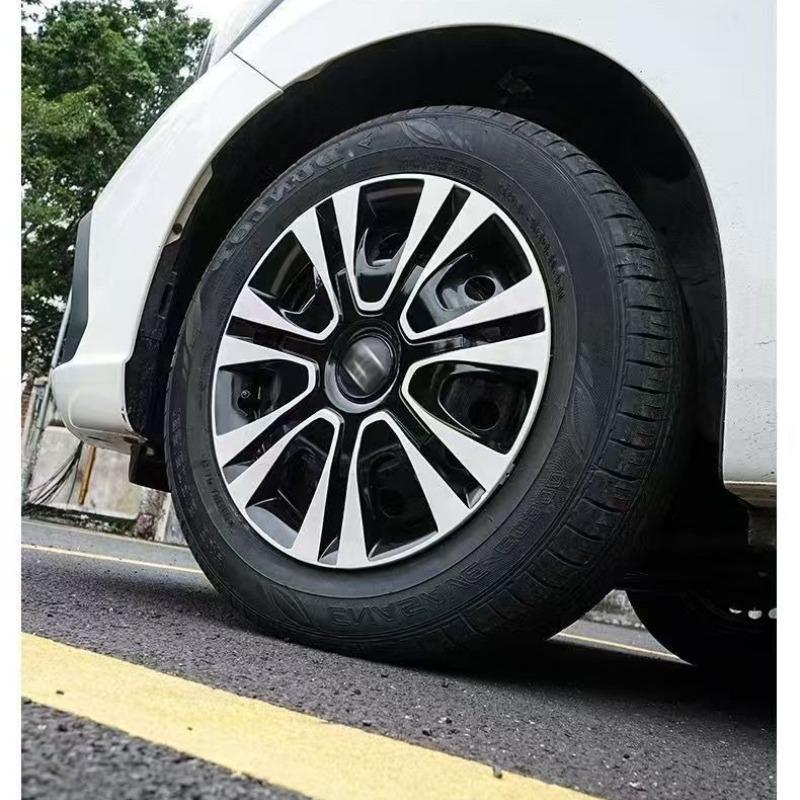 Enjoliveurs Convient aux Voitures avec Roues en Fer de 14/15/16 pouces 4 pièces Fabriqué en Plastique PP Peut Être Pour Décorer L'Apparence des Roues de Voiture