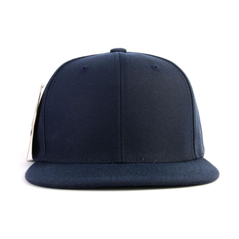 Big size neat and simple snapback hat