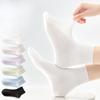 Female Summer Thin New Style Deodorant Wicker Boneless Socks