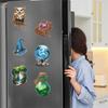 6pcs/Set Owl Series Diamond Painting Magnets for Refrigerator Diamond Art Fridge Magnets for Adults Diamond Art Refrigerator Magnets Kits
