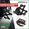 Cafe Racer For BMW K100 K 100 New Motorcycle License Plate Holder Side Eliminator Page Tidy Kit License Plate Frame With Light