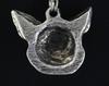 Chihuahua Kurzhaar, Chihuahua Glatthaar - Hundekette in Geschenkbox, versilbertes Medaillon für Hundefans, auffälliger Anhänger der Marke Art-Dog