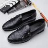 New British Designer Men's Trend Monk Strap Shoes Male Moccasins Wedding Prom Homecoming Office Party Footwear Zapatos De Novio
