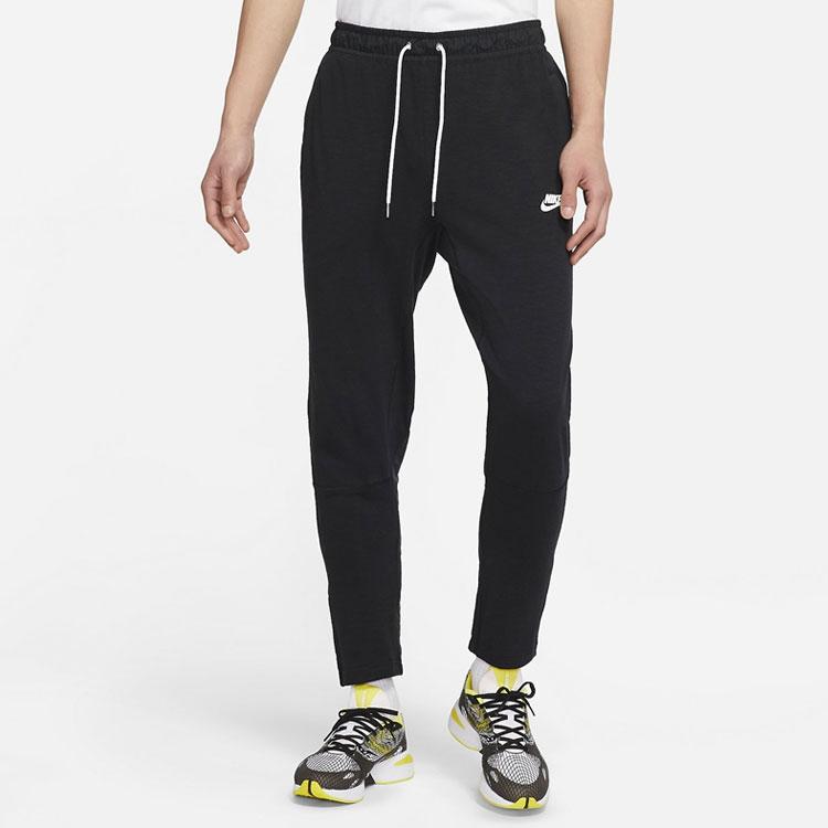 Nike Logo Print Joggers Men Bottoms Black CZ9865-010