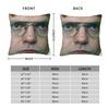 Federa Cuscino Quadrato Joe Bobble Head detto Dwight Poliestere Lino Velluto Stampata con Cerniera Federa Decorativa Copricuscino da Letto 18"