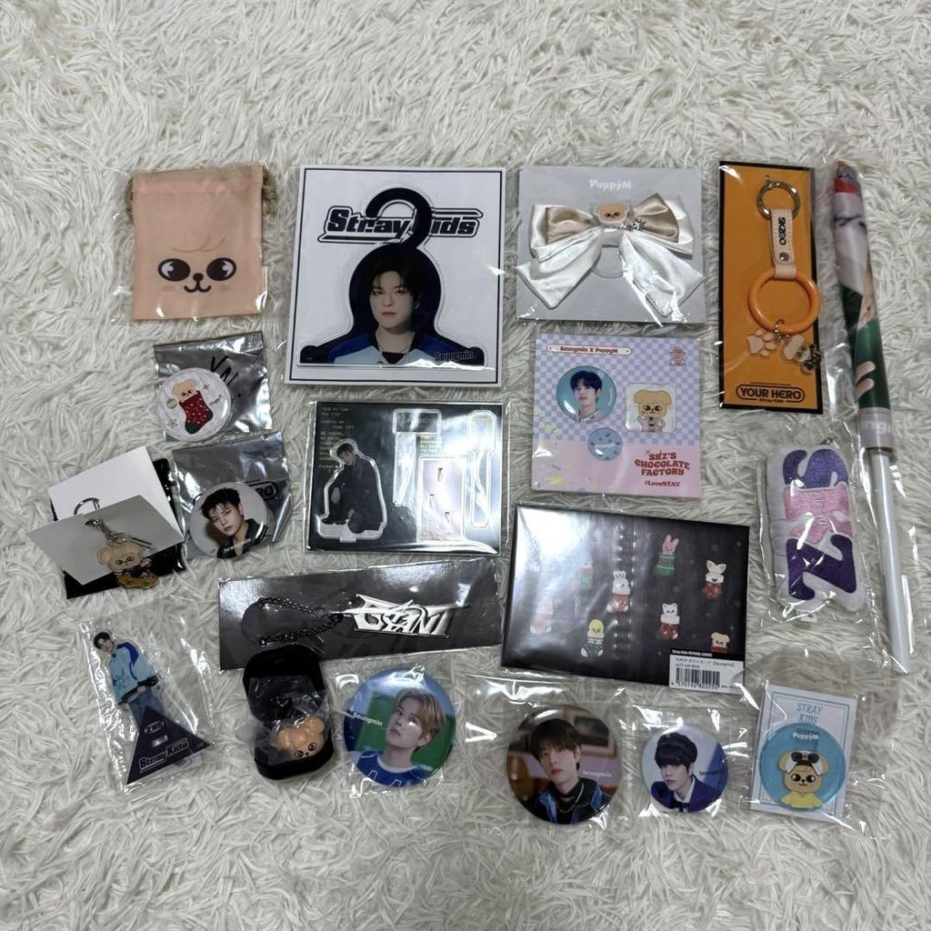 [USED] Official Stray Kids Seungmin merchandise bulk sale pop-up