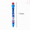 1 Piece Cute Ballpoint Pen Press Cartoon Space Belt Seal Multicolor 6 In 1 Colors Stationery School Office Supplies