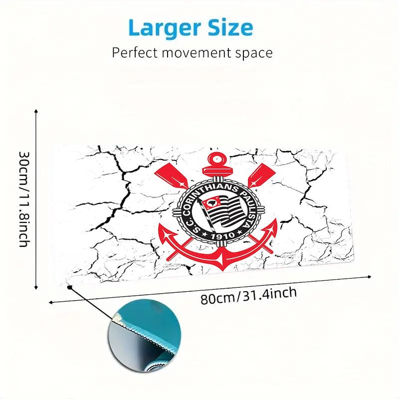 Corinthians4 Print Cushion Non-slip Laptop Tablet Big Mousepad XXL Mat Mini PC Playmat With Lock edge