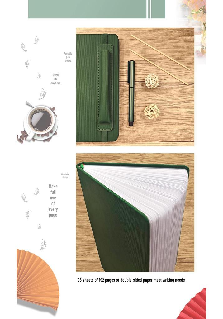 Business A5 Notebook Set - Creative Diary Gift with Custom Logo Printing