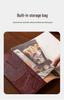 High-Grade A6 Soft Leather Portable Loose-Leaf Notebook & Customizable Retro Diary