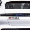 BXK3 3D Aluminum Car Fender Trunk Decoration Sticker for Honda Mugen INSPIRE XR-V CR-V VTEC DOHC Modulo UR-V CR-Z Fit Type R Type S