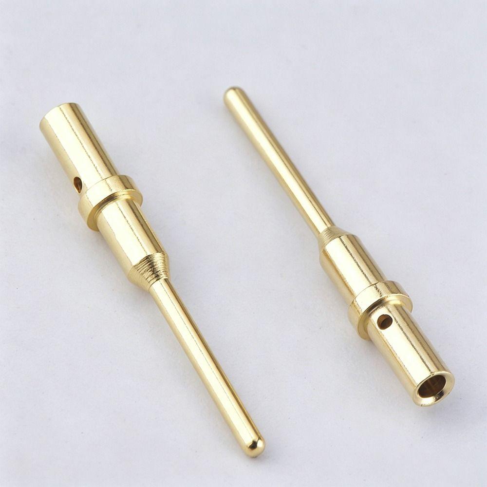 1Pcs Gold Plated Terminal Pin Male Female Terminal  for Connector Instrument Aviation