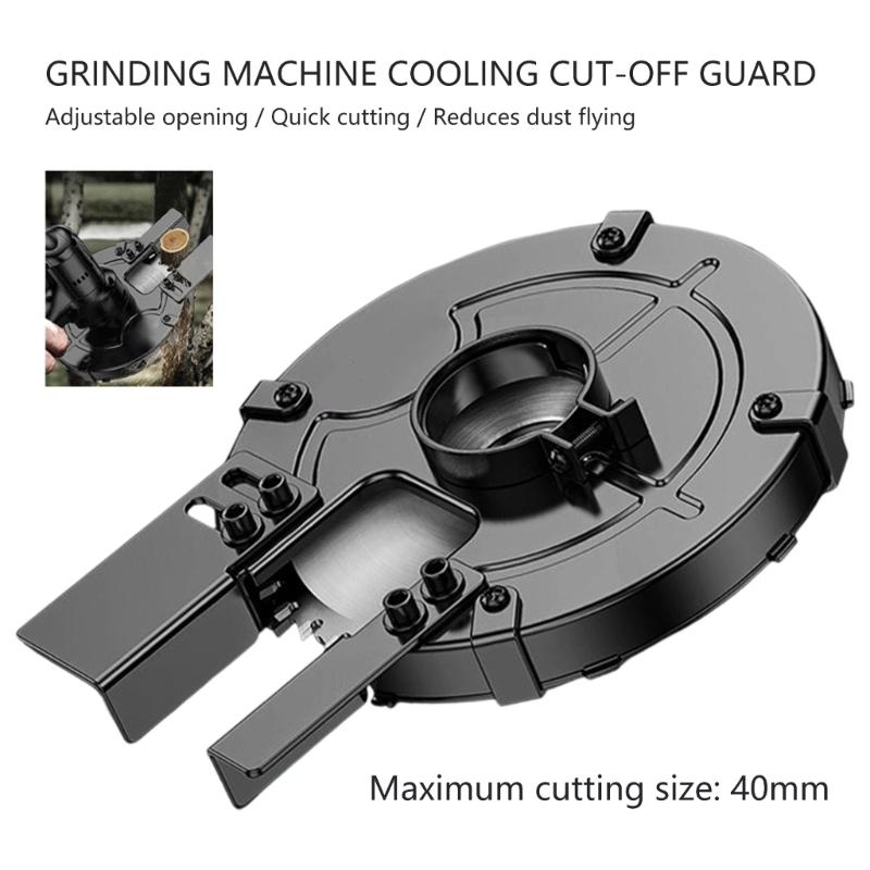 Adjustment Angled Grinder Safety Shroud Guard Protector Attachment for Multiple Grinder Models in Workshop Environment