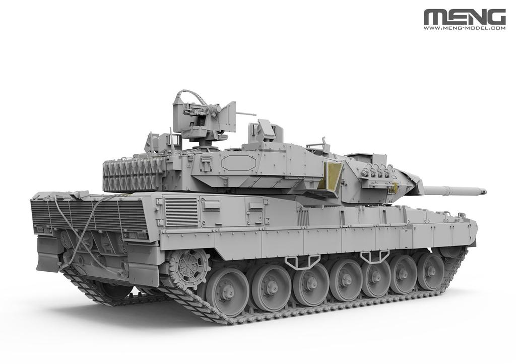 Meng Model German Main Battle Tank Leopard 2A8 Plastic Model MTS057 1/35 (Tank)