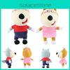 Adorable 25cm Wolfoo Lucy Plush Toy Soft And Cuddly Stuffed Cartoon Doll