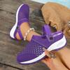 New Summer Women's Slip-On Sandals - Breathable Mesh Upper with Ankle Strap, Comfortable EVA Sole & Arch Support