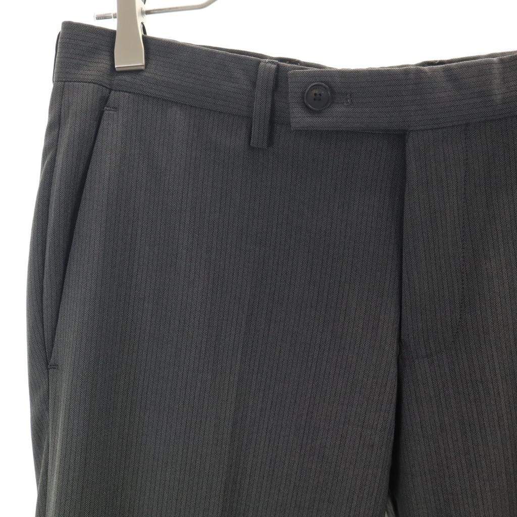 Calvin klein Striped Pattern suit Setup 34 gray Men's Used