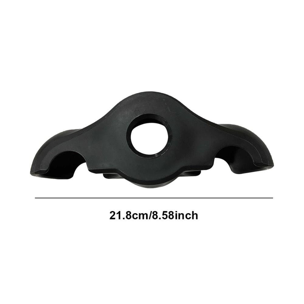 2 Stück Kunststoff Fahrrad Trainings Fußpolster Anti-Rutsch Wahoo Kickr Core Stoßdämpfend