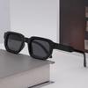 Nuevas Gafas de Sol Rectangulares Mujer Hombre Marca Lujosa Diseñador Casual Gafas de Sol Femenino Masculino Plástico Personalidad Gafas de Exterior