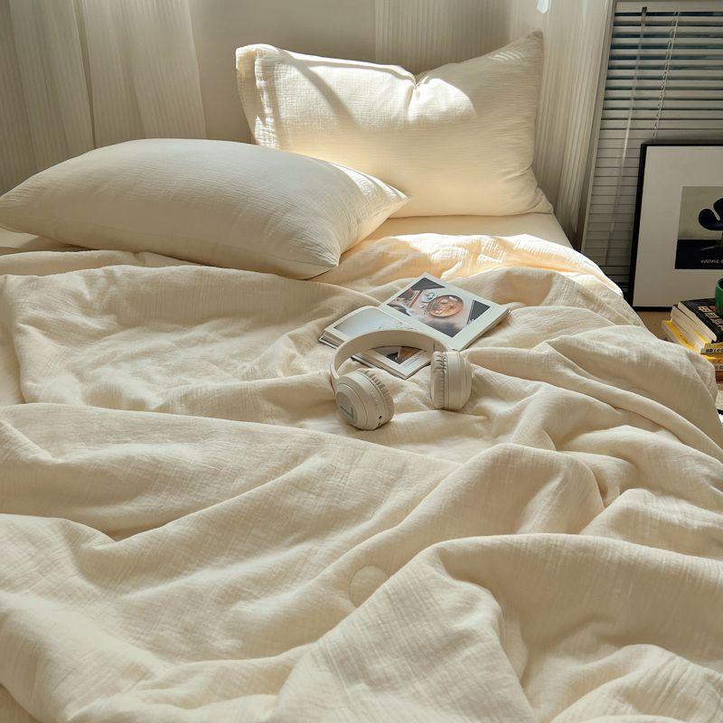 Simple Cooling Air-Conditioning Summer Cool Quilt Twin Summer Fully Washable Dormitory Single Thin Blanket