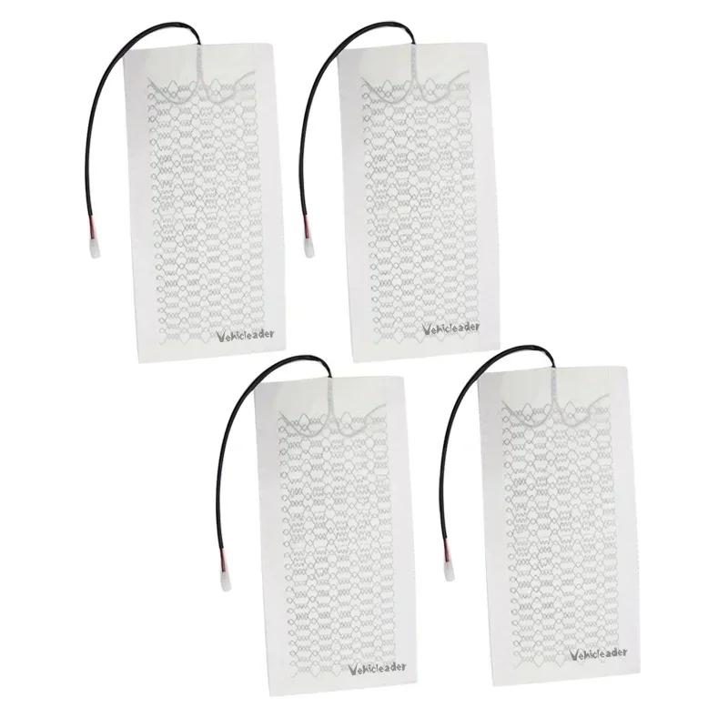 2x/4x12V Universal Car Heated Seat Covers Pad Carbon Fiber Heated Auto Car Seat Heating Pad Winter Warmer Heater Mat  48cmx28cm