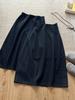Korean Style Retro High Waist Wool Blend Tulip Skirt - Mid-Length, Thickened for Winter