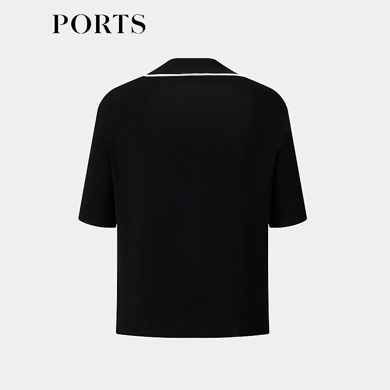 PORTS Women's Short Sleeve Mid-Length Knit Cardigan