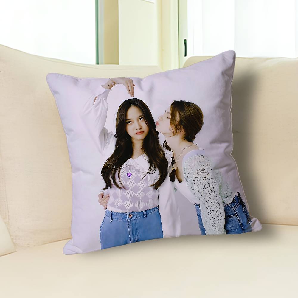 

F-Freen Becky Pink T-Theory Various Sizes Square Pillow Case For Car Home Bedchamber Decor Custom Valentine gift 30cmx30cm