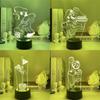 Super Mario Usb Night Light With Color Changing Led For Gaming Room Decor