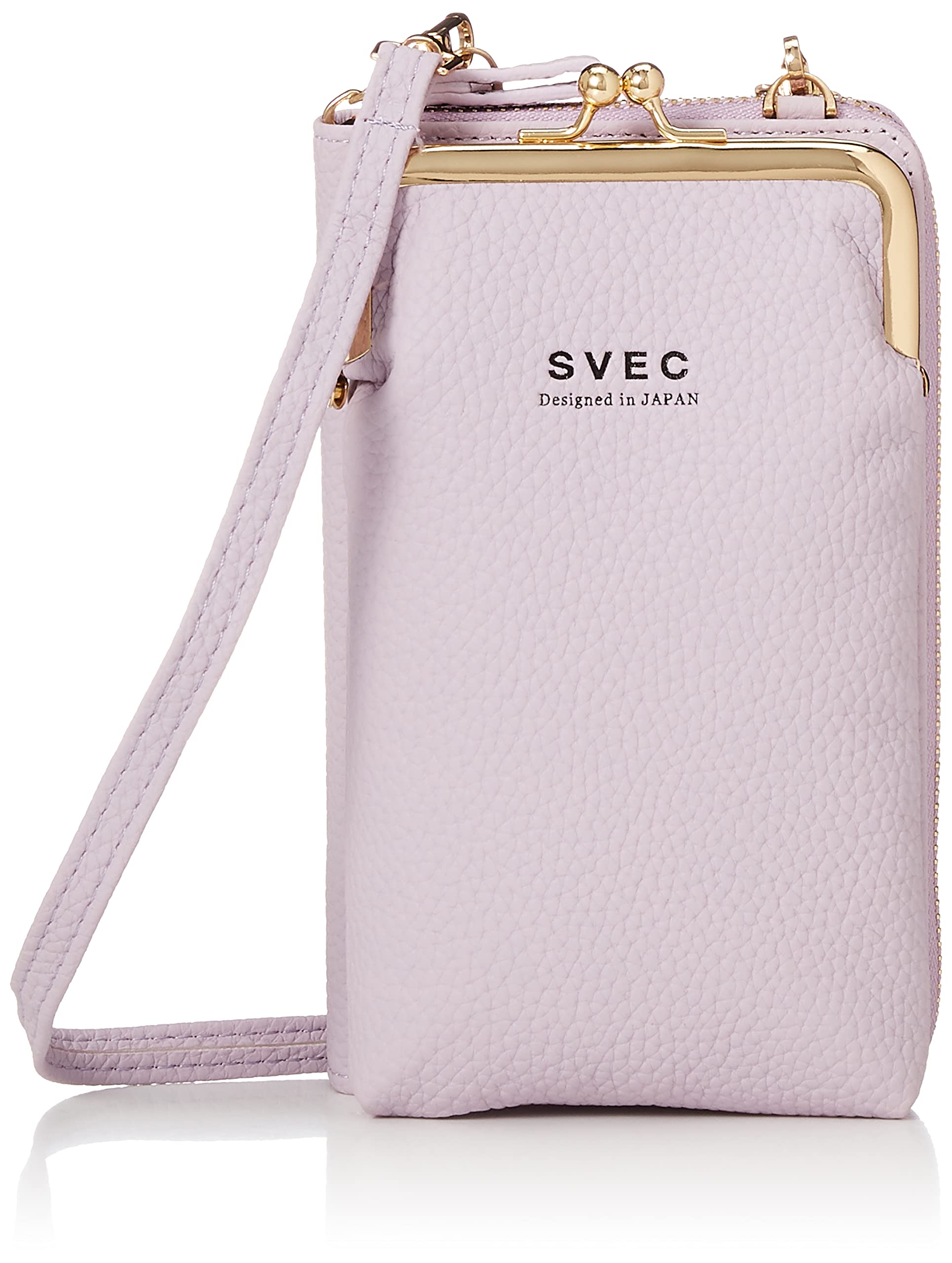 Мини-сумка-кошелек на плечо Shubeck NXL1924 с застежкой, фиолетовая