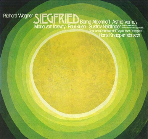 

LP Record HANS KNAPPERTSBUSCH - Wagner Siegfried GT703842 CETRA Japan Classical Used