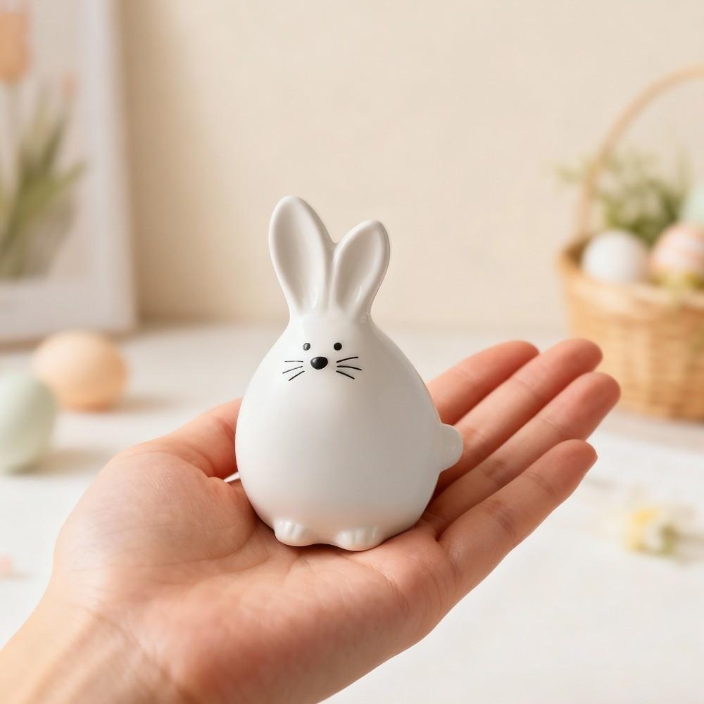 DIY Crafts 3D Rabbit Mold Non-Stick Rabbit Candle Mold Easter Bunny Silicone Mold Gift Creating