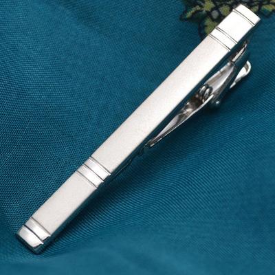1Pc Silver Color Necktie Pin Tie Clip For Men Wedding Necktie Tie Clasp Clip
