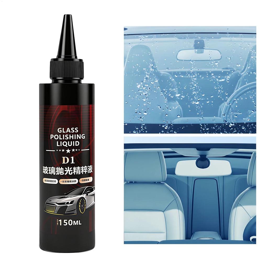 Auto Glass Polishing High Gloss Window Cleaning Agent Automotive Detailing Supplies Windshield Scratch Remover Polish Cleaner