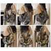 Vintage Camouflage Tote Bag Women's Shoulder Bag