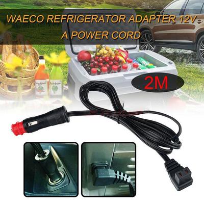 Accendisigari 18AWG 2 metri Spina per frigorifero per auto Cavo di corrispondenza per frigorifero per auto Cavo di alimentazione