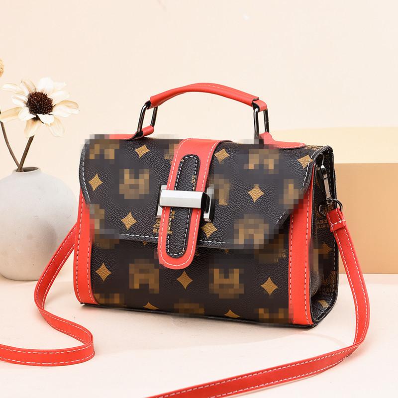 Women's 2025 New Trendy Women's Bag Korean Style One-shoulder Handbag Messenger Bag Fashionable and Versatile Small Square Bag
