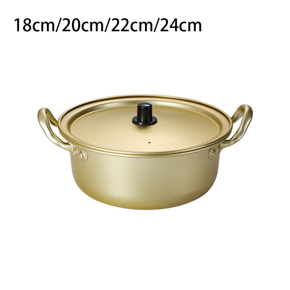 Noddle Spaghetti Boiling Pot Outdoor Fast Heating Aluminum Cooker Home Restaurant Picnicking Cooking Tool Kitchen Gadget