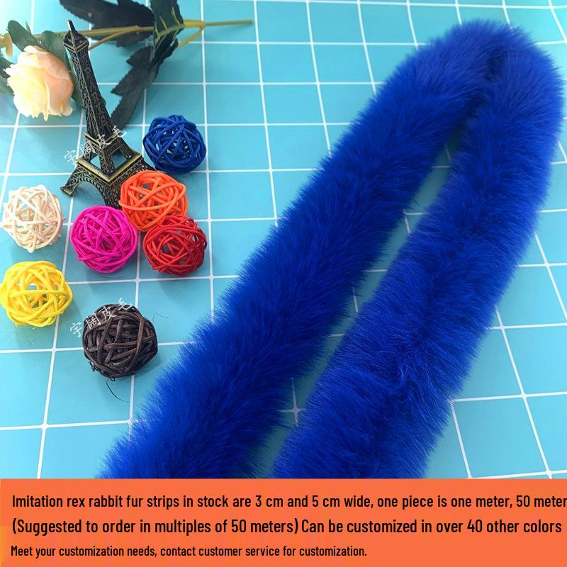 Imitation Rabbit and Mink Fur Strips: Autumn/Winter Cheongsam Accessories, Cuffs, Cape Trim