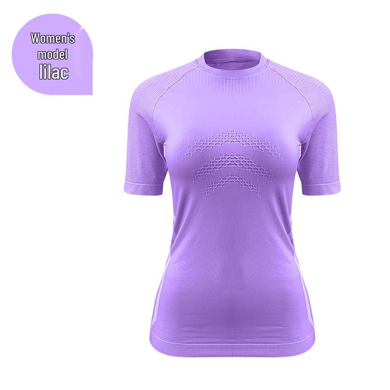 Quick-Dry Compression T-Shirt: Plus Size Unisex Short Sleeve for Outdoor Running & Fitness