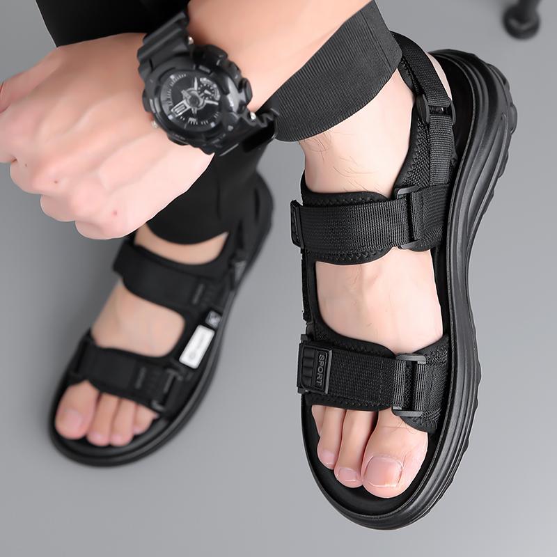 Fashion New Arrival Classic Mens Sandals Hollow Out Male Summer Shoes Outdoor Beach Shoe Breathable Round Toe Sandals Leisure Walk Flats