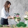 2/4 st Fyrkantiga Blomsterformblock med Sugkopp för Bröllopsbil Festdekoration Konstgjord Blomsterlera DIY Blomsterarrangemang