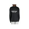 Fear of God Essentials Classic Long-Sleeve Tee Jet Black Men Tops 125AS254200F