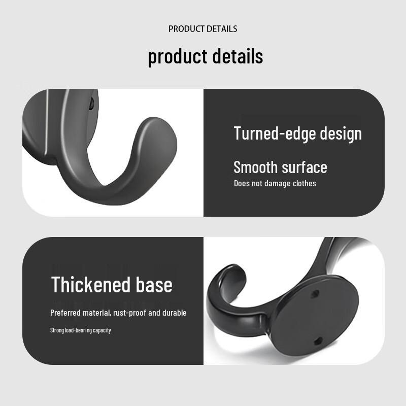 Bahaibird Wall-Mounted Coat Hooks