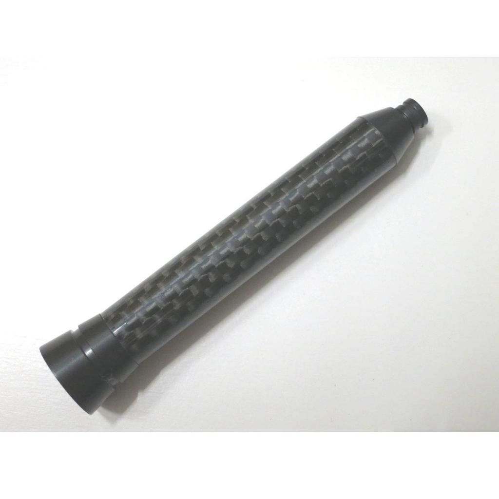 Short Antenna Real Carbon Extension Type Anodized Black Toyota Sienta Dice NCP85G 11/5- DRATCBBE-T030