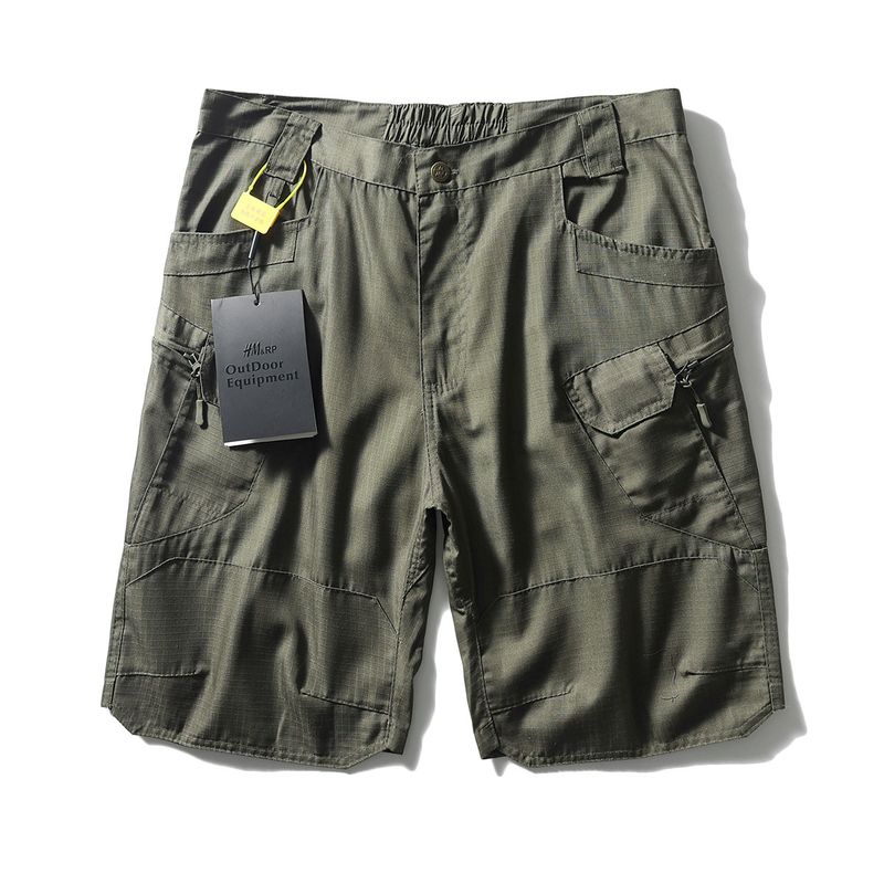 Outdoor Mountain Functional American Tactical Quick-Drying Parka Shorts Men s Summer Pirate Shorts Export Men s Pants Sports Pants Army Green 2XL